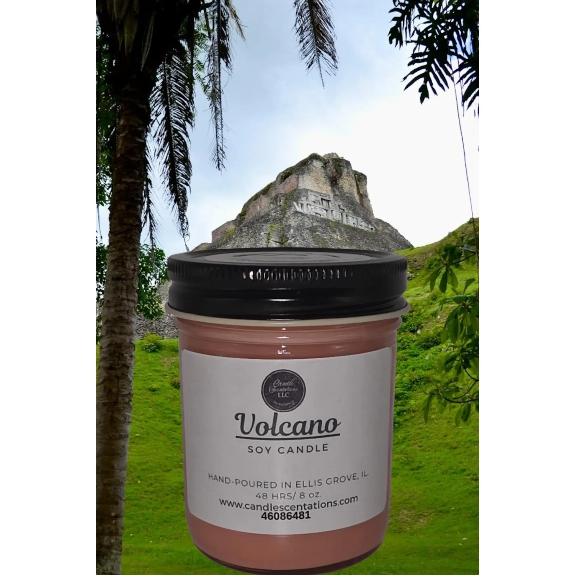 Volcano Type 8oz. Candle