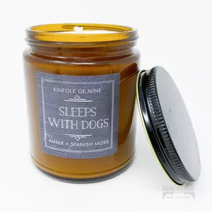 Sleeps With Dogs Candle