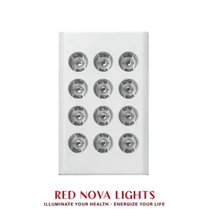 Red Nova Lights MINI60 - Portable 60W Red & Near-Infrared LED Light Therapy Device for Pain Relief & Skin Health - Compact & Lightweight Design - Dual-Wavelength Output - Rechargeable & Cord-Free - Travel-Friendly Packaging
