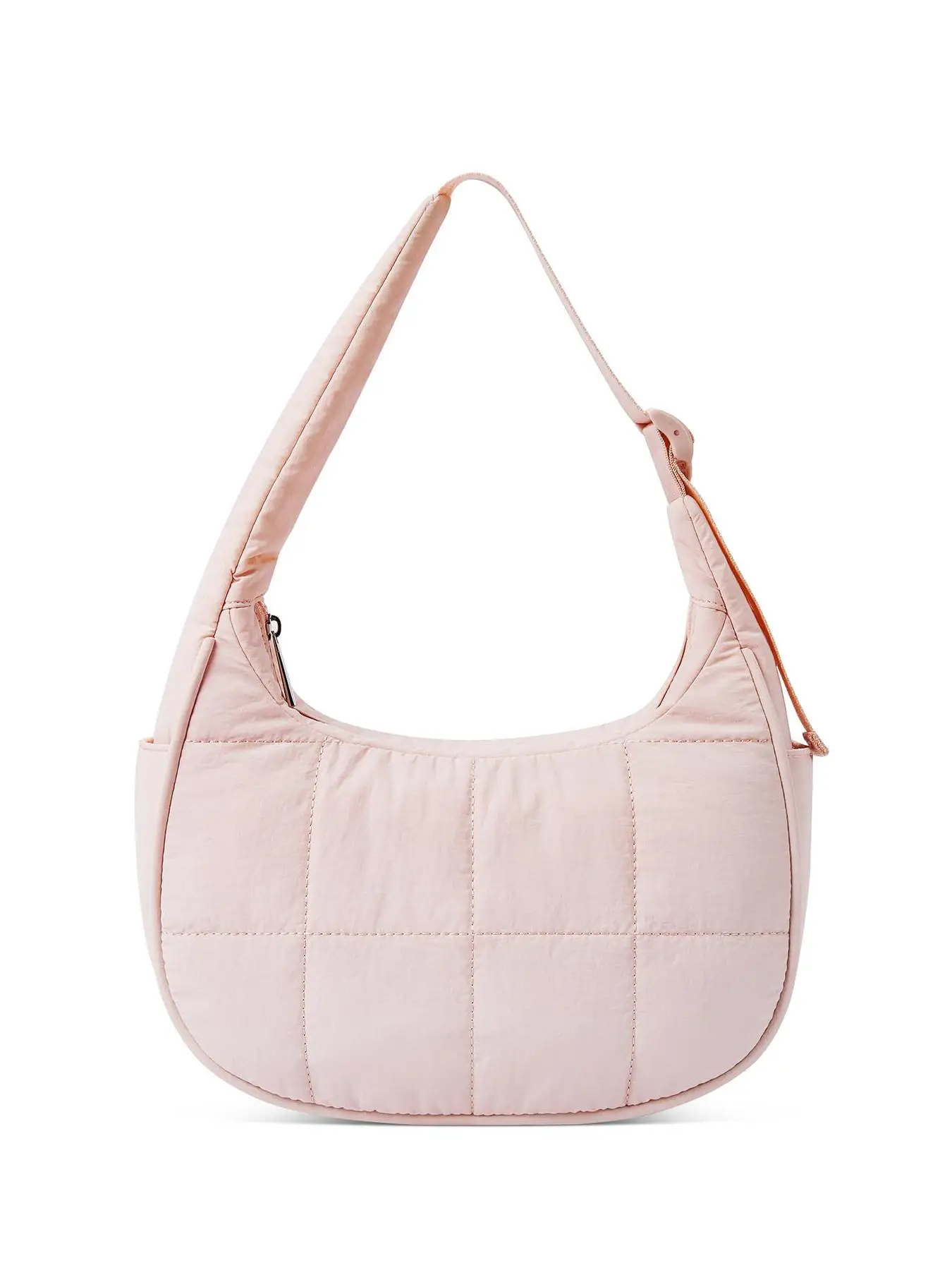 Women's Solid Color Quilted Shoulder Bag, Fashionable Large Capacity Underarm Bag for Daily Used, Casual Trendy Versatile High-quality Daily Commuting
