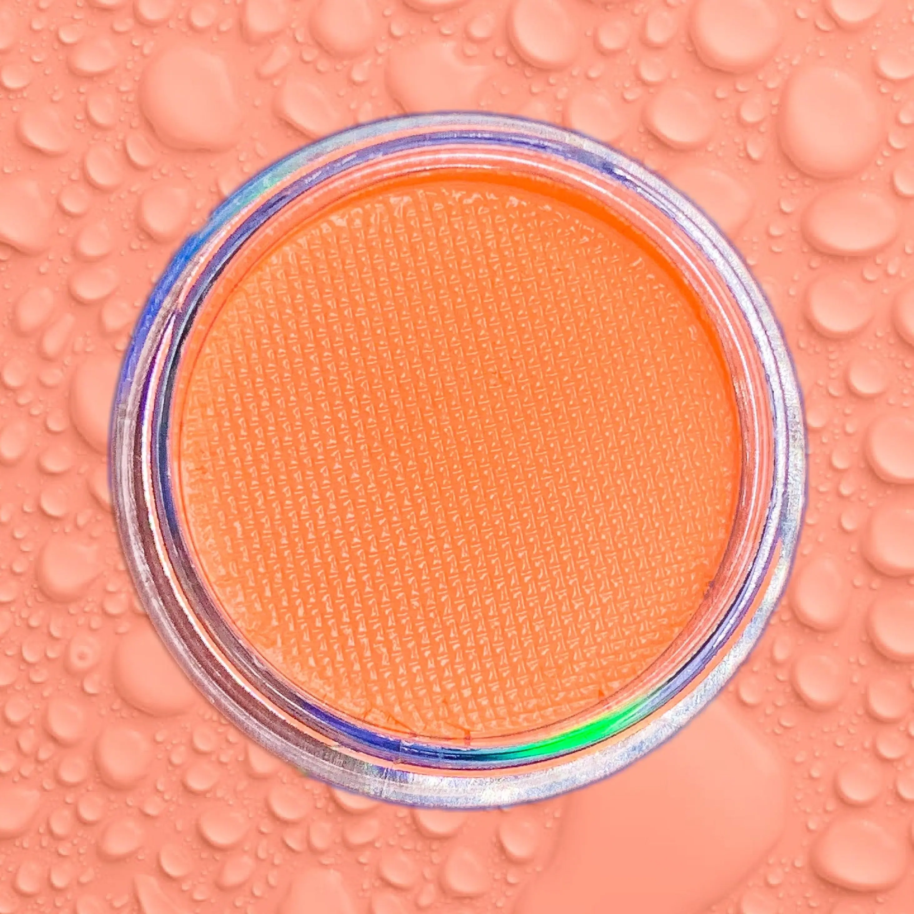 Peach Fizz Splash Liner - Slayfire Cosmetics UV Pastel Orange Water Activated Eyeliner