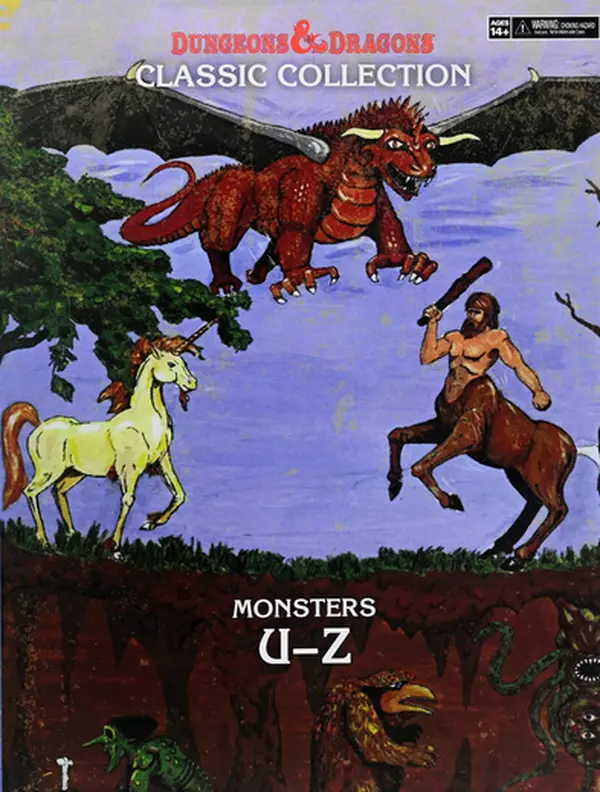 D&D Classic Collection: Monsters U-Z