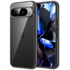 JETech Case for Google Pixel 9 Pro XL 2024, Non-Yellowing Shockproof Bumper Protective Phone Cover, Anti-Scratch Hard PC Back
