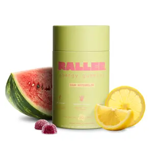 Sour Watermelon 50mg Caffeine Energy Gummies
