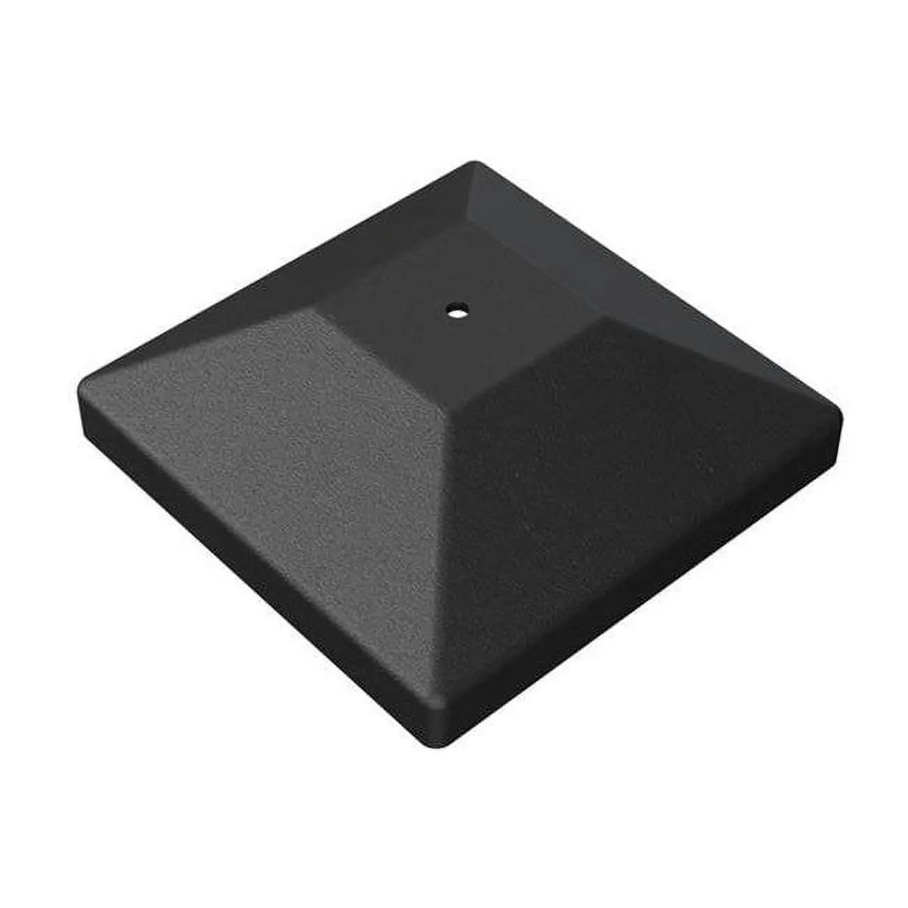 6 in x 6 ft Black Plastic Decorative Outdoor Post Cap - Strong-Tie Structure, Moisture Protection, Custom Outdoor Living Accessory