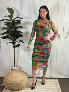 Rainbow dress