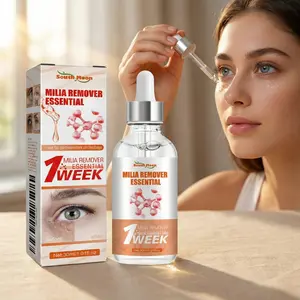 Under Eye Renewal Serum • Gentle Exfoliation For Milia Prone Skin • Helps Firm Delicate Under Eye Skin With Jojoba Seed Oil & Geranium Flower Oil • 30mL