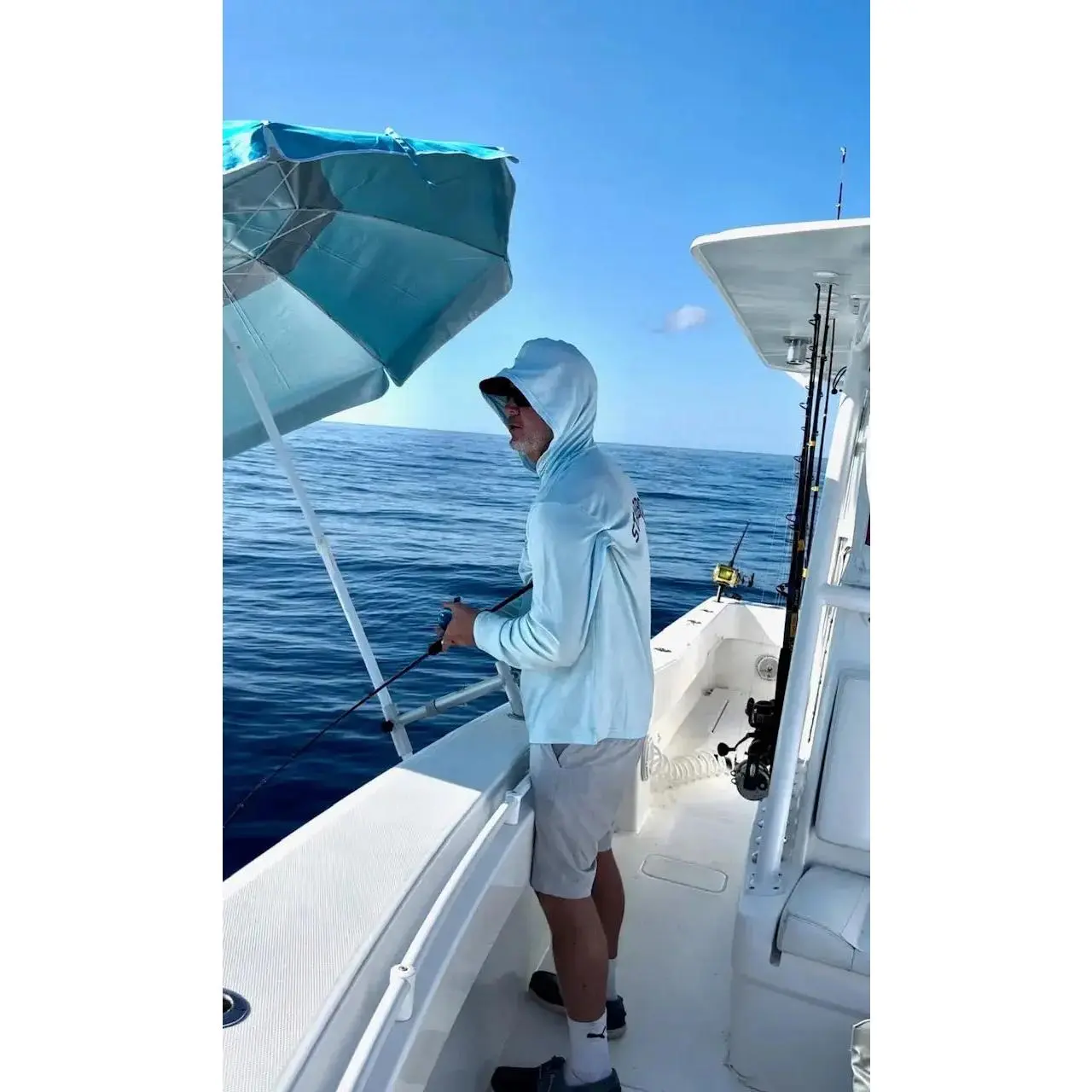 Boat Rod Holder Patio/Beach Sun Shade Umbrella Mount