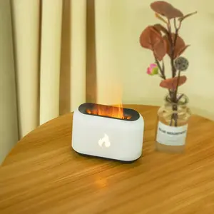 🌙 Colorful Flame Aroma Diffuser