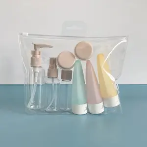 Leakproof Travel Bottle Set – Refillable Containers for Shampoo, Lotion, Perfume & Toiletries