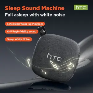 HTC WS01 Sleep Under-Pillow Speaker – Excellent Sound Quality, Ultra-Thin Body (Places Under The Pillow),  Rechargeable, Optimized for Side Sleepers, Headphone-Free Sleep Speaker, Compatible with Android & iOS