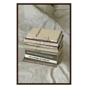 Words of Affirmation  Smard Black Wall Art Print/ Canvas for Home /Office Decor - Smard Black Wall Art Print/ Canvas for Home /Office Decor