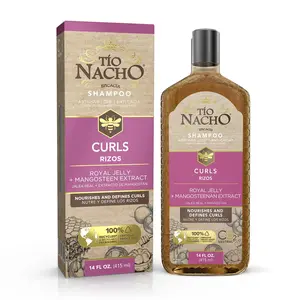 Tío Nacho Rizos Shampoo, Royal Jelly & Mangosteen Extract, Curly Hair, 14 fl oz