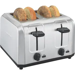 Hamilton Beach 251078 4 Slice Stainless Steel Bagel Toaster Hamilton Beach 251078 4 Slice Stainless Steel Bagel Toaster