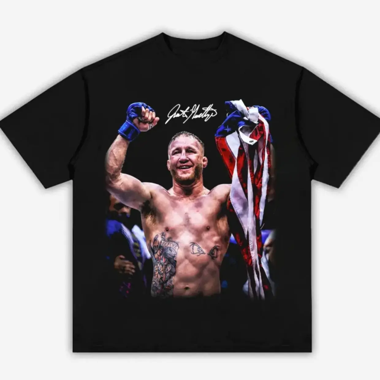 JUSTIN GAETHJE "AGAINST ALL ODDS"  UFCC American Fighter Adult and Youth T-Shirt Sweatshirt, Justin Gaethje shirt, graphic t-shirts,  UFCC American Fighter merch, Gift For Fan Unisex, men's clothing clothes merch, Gift For Women