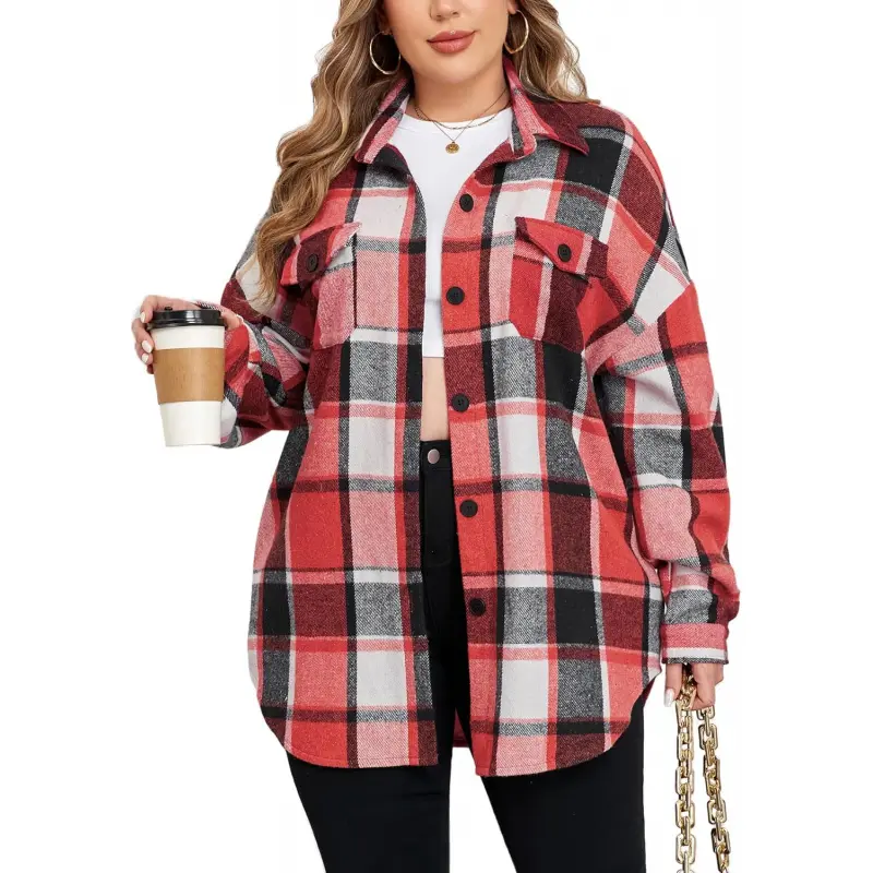 Flannel, Red