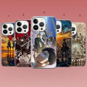 AOT Anime Phone Case: Eren Yeager Compatible with iPhone 11, 12, 13, 14, 15, 16, 17 & Samsung S22 S23 S24 S25 – check our available sizes
