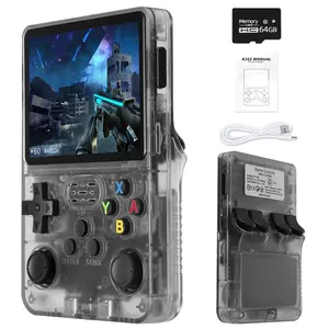 R36S Retro Handheld Game Console, 15000+ Games, Portable Adult Video Game Console with 20+ Emulators, 3.5" IPS Screen, Open Source Linux System