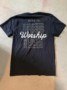 Black Made To Worship T-Shirt
