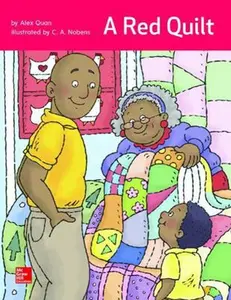 USED Book - Open Court Reading Practice Decodable 12: A Red Quilt, Grade K by Bereiter et al. (Spiral-bound) - english