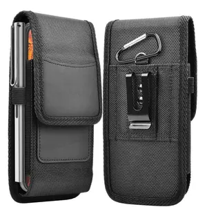 XL Tactical Belt Clip Phone Holster - Durable Waist Bag, Casual Waist Bag with Metal Clip, Belt Loop, Magnetic Closure, Shockproof Cell Phone Pouch for Outdoor Work, Home Organization,summervibes