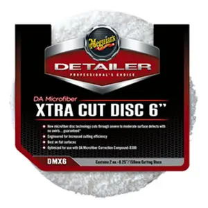 Meguiar's MGL-DMX6 DA Microfiber Xtra Cut Disc 6 in.