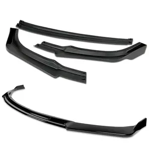 MP-Style Front Bumper Lip Body Kit Spoiler Compatible with 2011 - 2015 Toyota Sienna Bumper (Does Not Fit SE Sport Models)