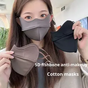 Face Mask, Thick Nylon Mask with Fishbone Fleece Lining, Warm Windproof Cold Resistant Unisex Headwear for Autumn and Winter Daily Outdoor Use