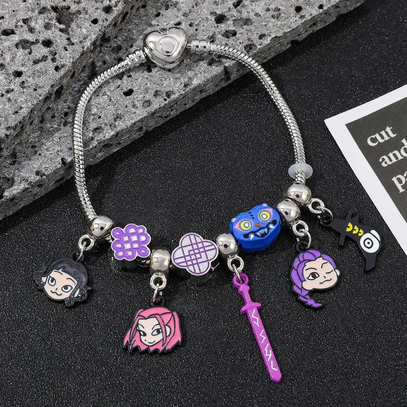 DIY K-Pop Devil Hunter Theme Bracelet – A cute anime accessory gift for your daughter | Fashion Accessories | TikTokShop Black Friday