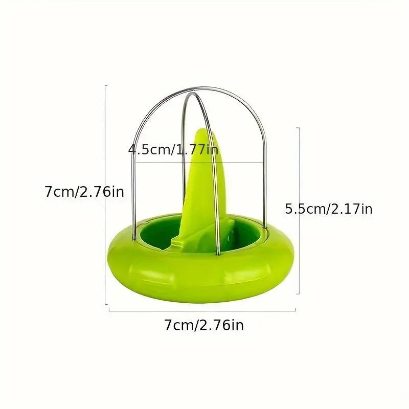 Fast Peel Any Fruit Or Soft Vegetable With Ease. Kiwi Slicer Peeler Pitter Scooper, Mango And Kimi Corer, Kiwi Fruit Scoop Kitchern Tool_Green