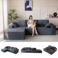 Dark Grey-Left Facing Chaise