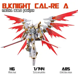 HG Strike Freedom Gundam 1/144 Model Kit with Wing Effect, Water Decals & Display Base