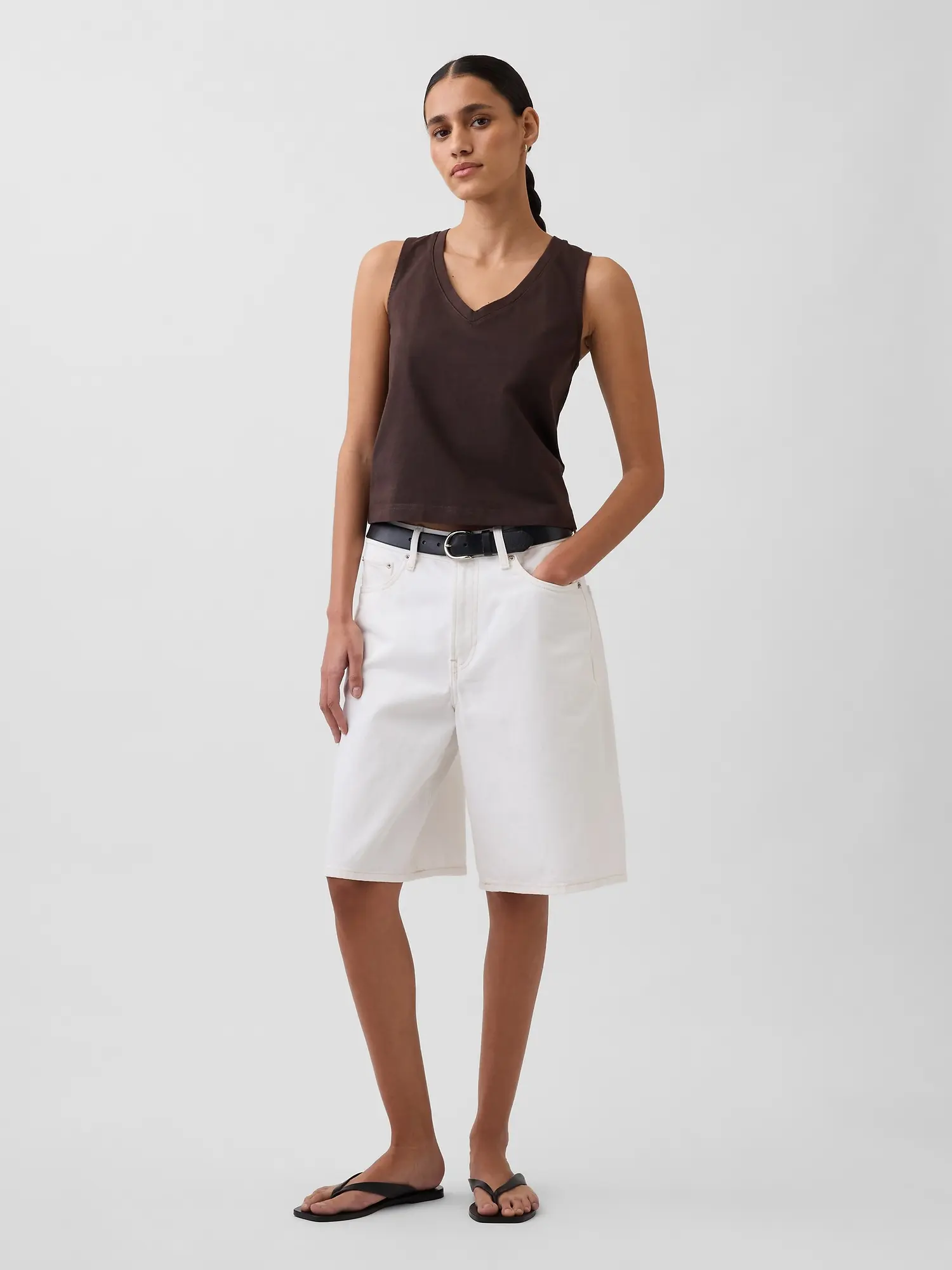 Gap Women's Knit Crop Tank Top - TikTok Shop