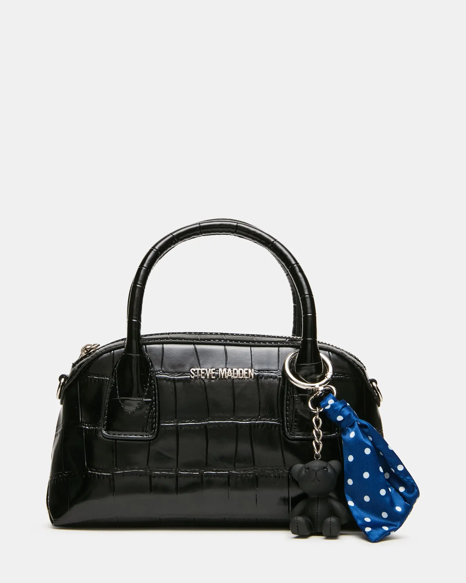 MELODIE BAG BLACK CROCODILE
