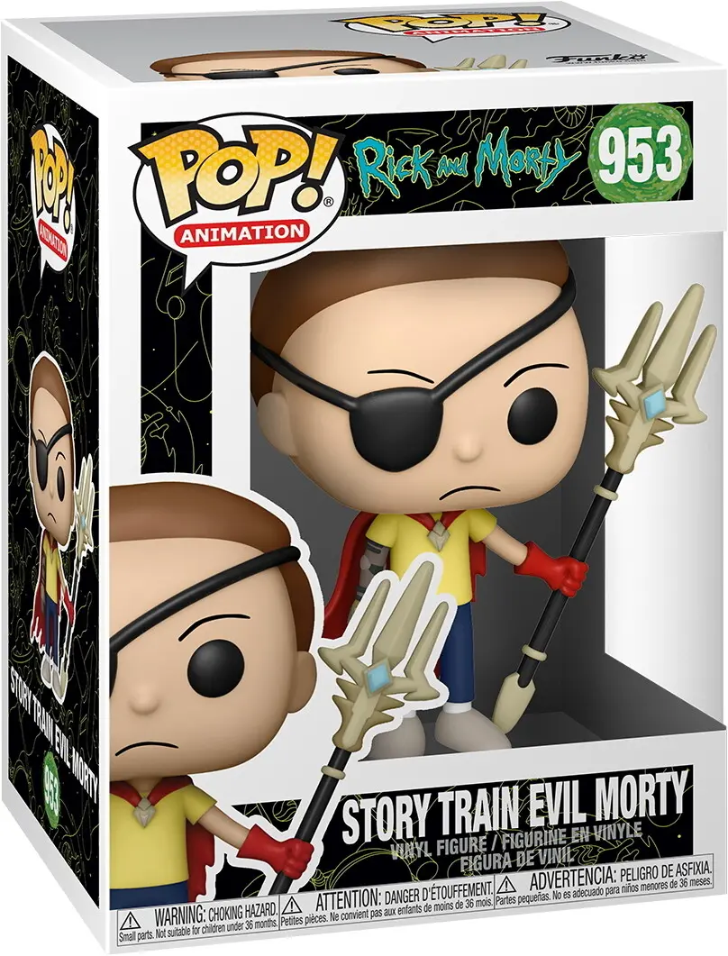 Funko Pop Vinyl Figure Rick And Morty Story Train Evil Morty 953