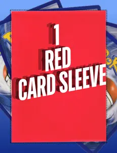 1 Red Card Sleeve - LP to NM - ENG/JPN/CHN/KRN