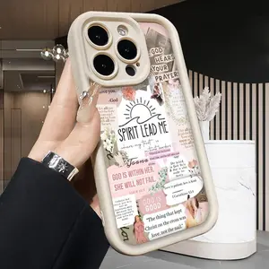 Spirit Lead Me Phone Case for iPhone 17 Air 16 Pro Max 15 Plus 14 13 12 11 X XS Shockproof Silicone TPU Bumper Drop Protection Soft Cover Full Body Protection Smartphone Cellphone
