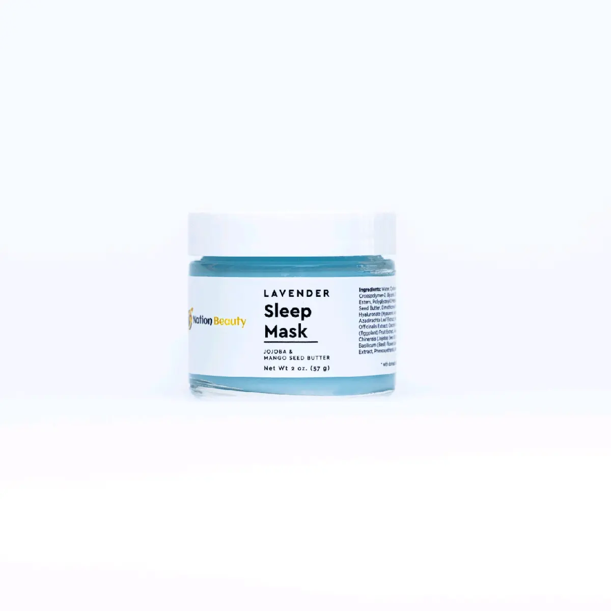 Lavender Sleep Mask All Skin Types Soothing Hydrating Sensitive Skin Dry Skin Skincare Moisturizer