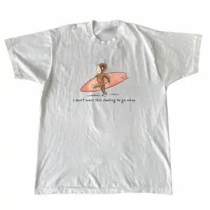 Curious George T-Shirt – Unisex Regular Fit, Cotton, Vintage Y2K Cute Print, Funny Meme Gift - Vintage Graphic Tee – Menswear & Womenswear – Streetwear Tops – Casual Cotton Crewneck Shortsleeve T-shirt