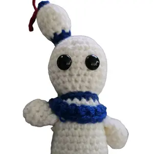 baby marshmallow crochet stuffed animal