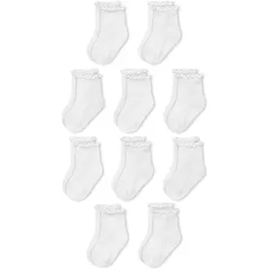 Ruffle Socks  Girls - Cotton Grip Socks  Baby & Toddler