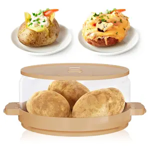 Microwave Potato Cooker, Cooks Potatoes Tender & Fluffy in Minutes, BPA-Free Upgrade, Twice-Baked Steamer Bag