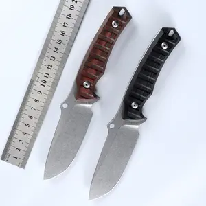 JEABROTHER 440C steel with Kydex, fixed knife, outdoor camping EDC fruit knife