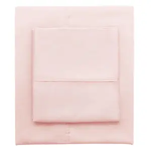 Pink 400 Thread Count Flat Sheet