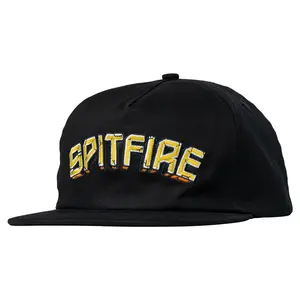 Spitfire Wheels Hat Heatwave Snapback Black