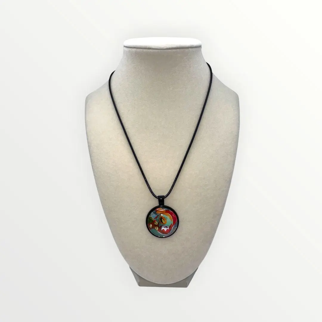 Hawlucha Trading Card Necklace