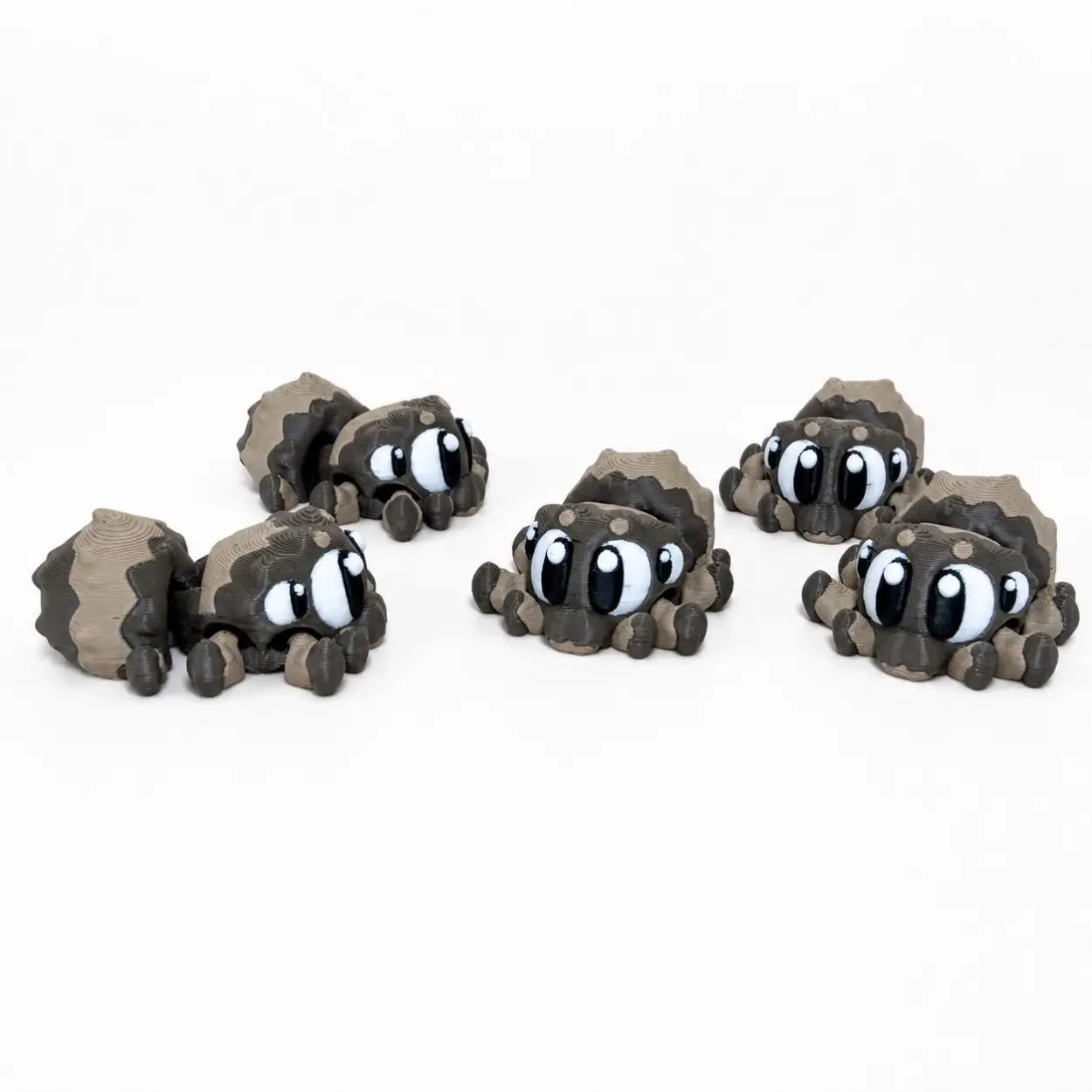 3D Printed Articulated Jumping Spider Fidget, Sensory Toy, Classroom Reward