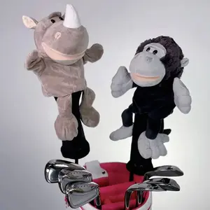 Whimsical Animal Golf Club Head Cover, Golf Accessory, Durable Design for 460cc Drivers, Ideal Gift for Men & Women, Enhance Your Golfing Experience