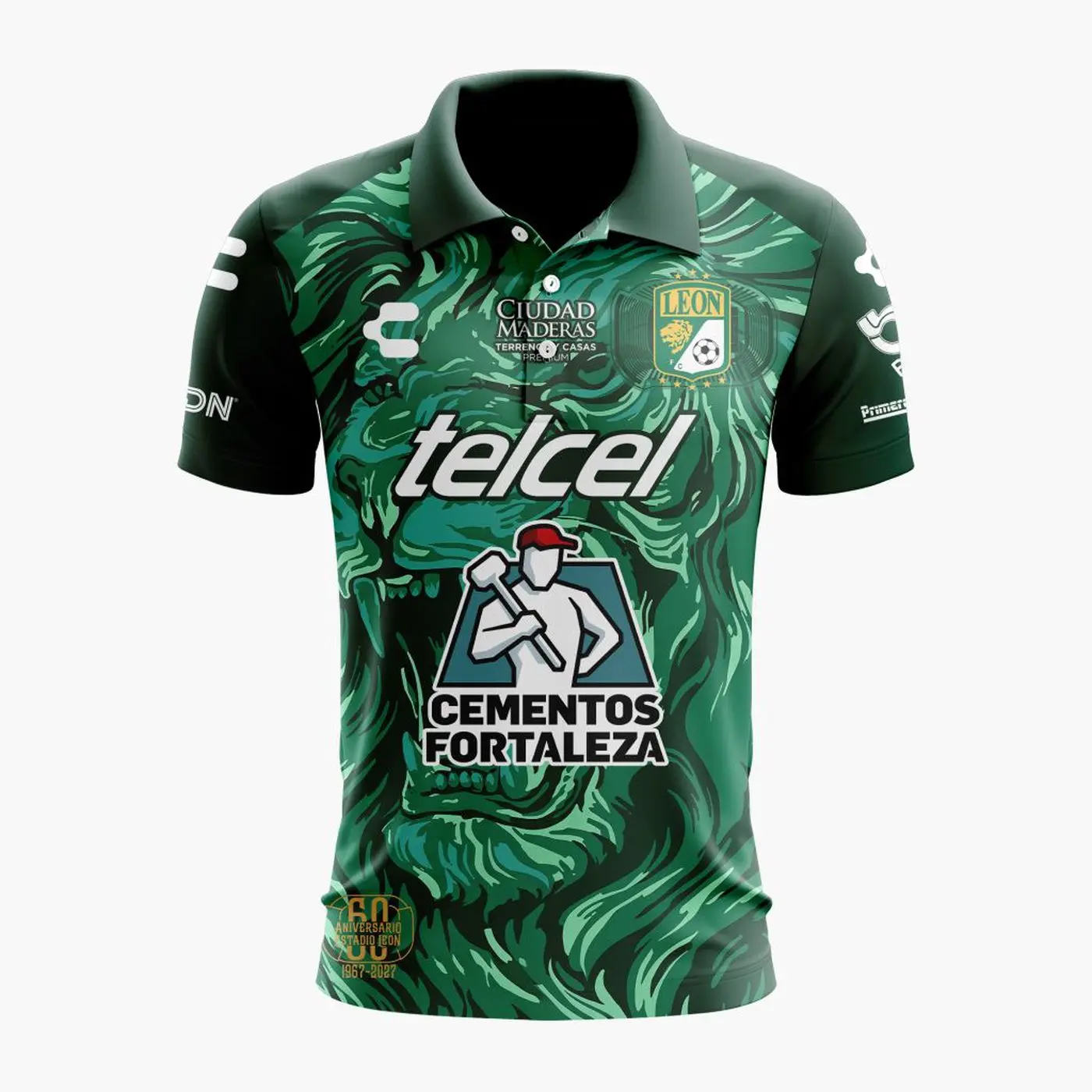 LIGA MX Club Leon Personalized 2026-27 Home Polo Design