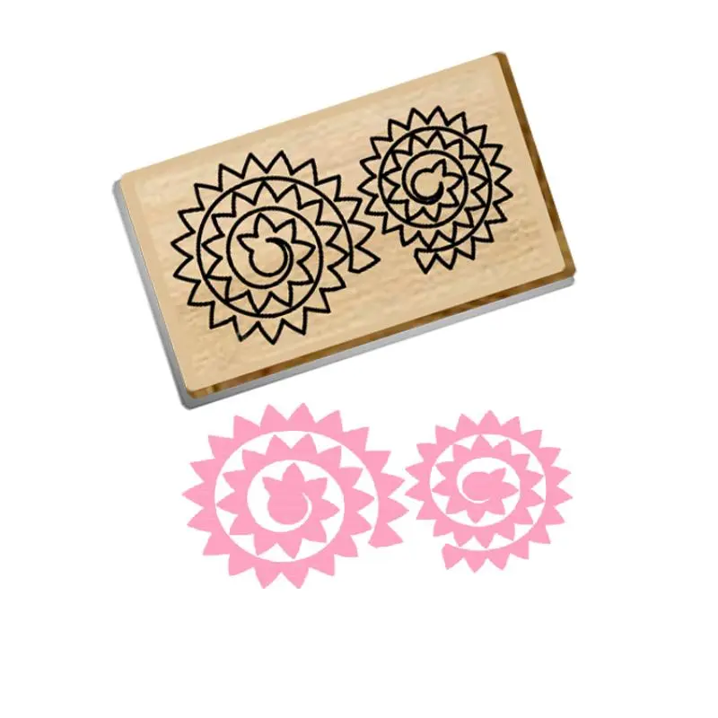 Flower Pattern Press Cutting Die, 1 Count Repeatable Cutting Die, DIY Scrapbooking & Stamping Art Supplies Crafts for Scrapbooking & Journal Making